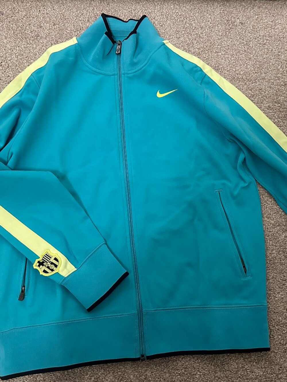 Nike N98 FC Barcelona Track Jacket Large